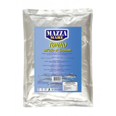Tunas saulėgrąžų aliejuje MAZZA, Ispanija, 1kg / 950g